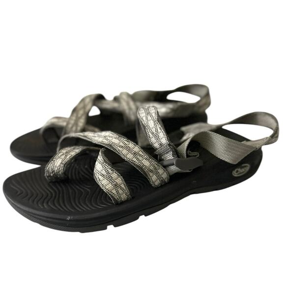 Chaco Shoes - Chaco Sandals Zvolv 2 Strappy Outdoor Sport Hiking Black/Gray Women's Size 8